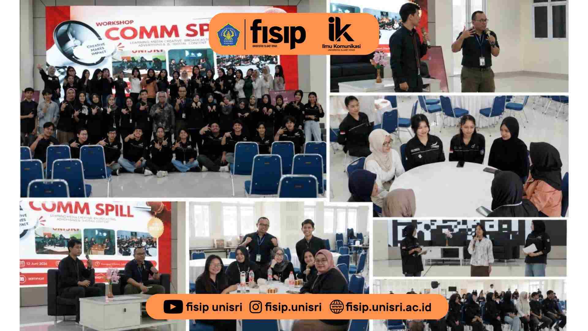 Prodi Ilmu Komunikasi UNISRI Selenggarakan Workshop COMM SPILL 2026, Bekali Pelajar SMA/SMK Hadapi Industri Kreatif Digital